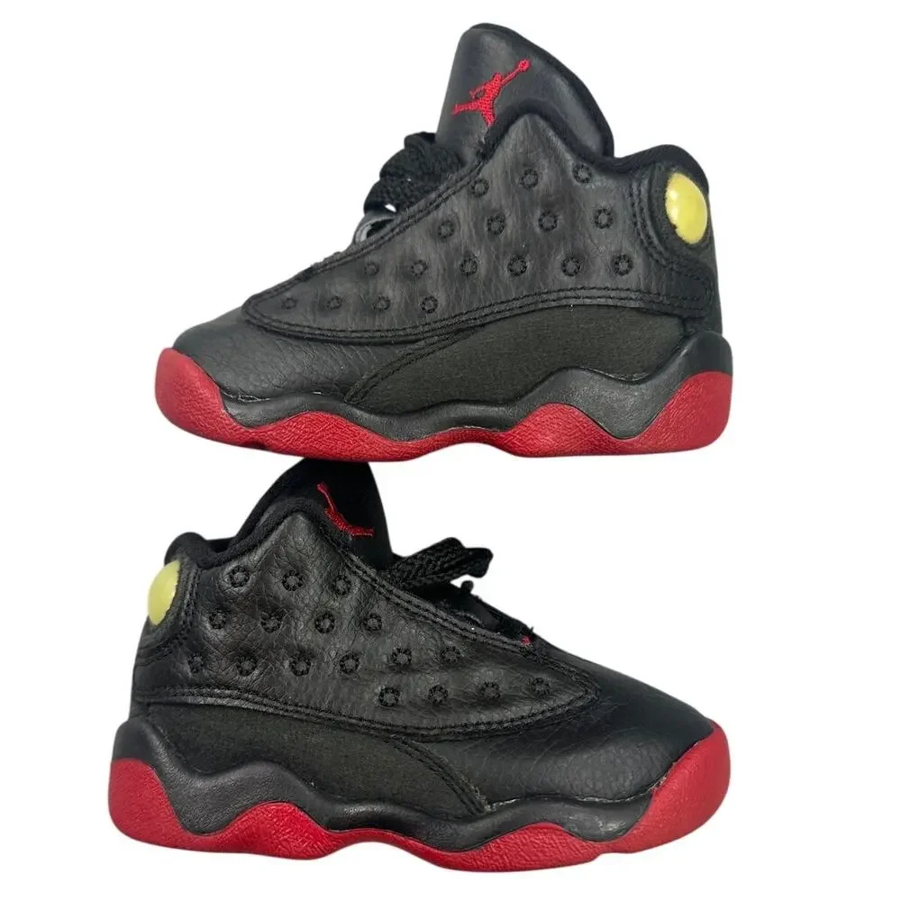 Jordan 13 Retro Dirty Bred TD Leather Sneakers 5C 2014 Archive
